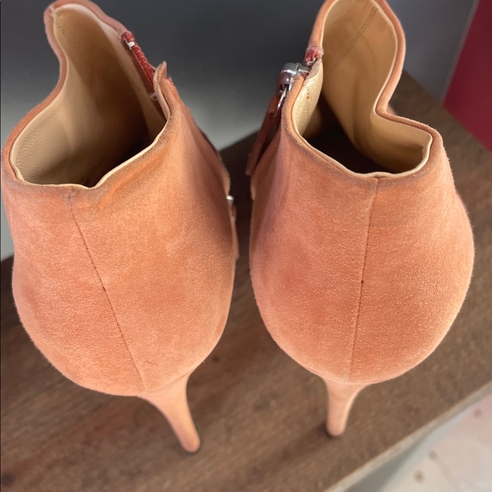 Giuseppe Zanotti High Heel Ankle Boots. Peach 🍑 size 37.5 37 1/2 - Picture 8 of 16